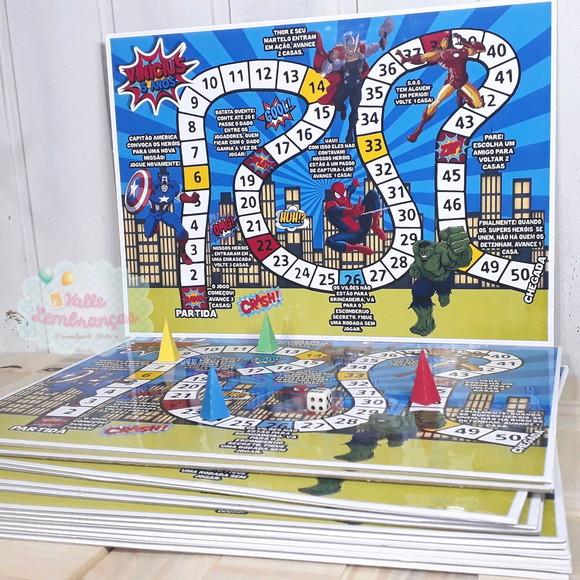 Jogo de Tabuleiro Personalizado