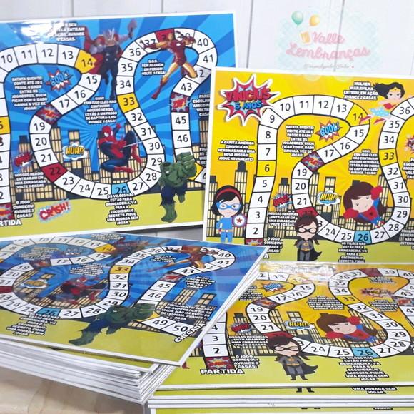 Jogo de Tabuleiro Personalizado