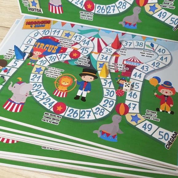 Jogo de Tabuleiro Personalizado