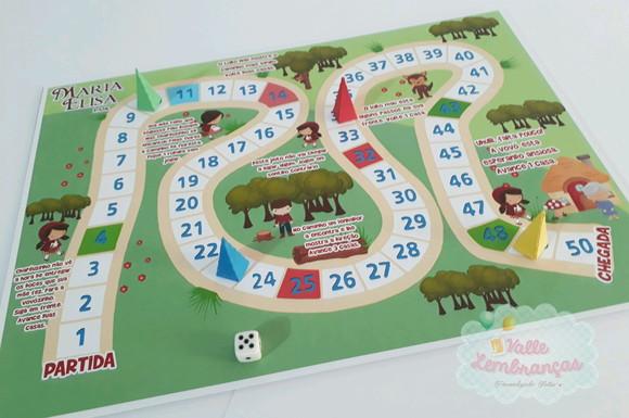 Jogo de Tabuleiro Personalizado
