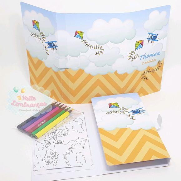 KIT Carteira de Colorir