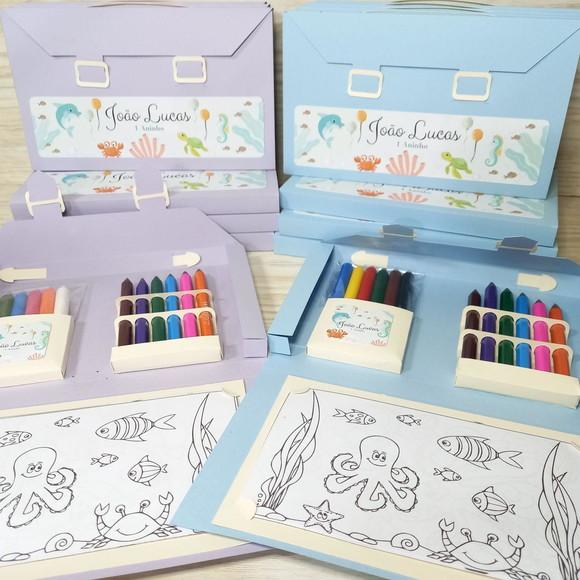 Kit Maleta de Colorir