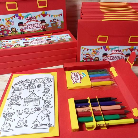 Kit Maleta de Colorir