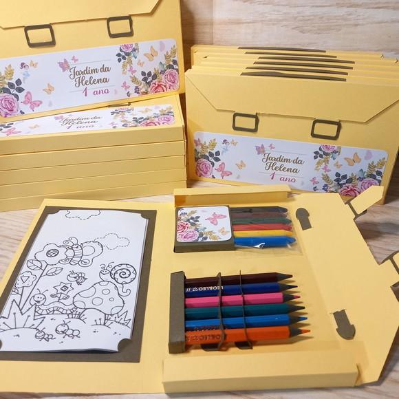 Kit Maleta de Colorir