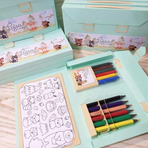 Kit Maleta de Colorir