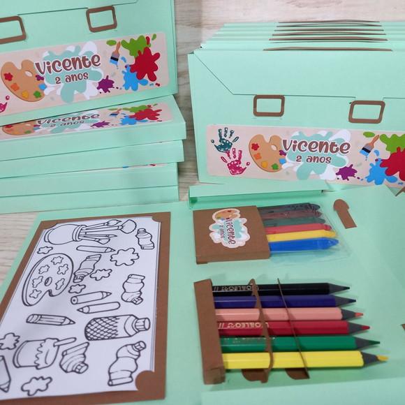 Kit Maleta de Colorir