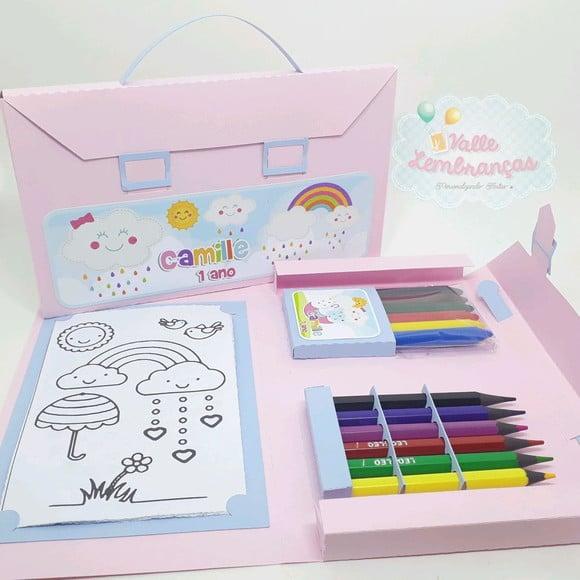 Kit Maleta de Colorir