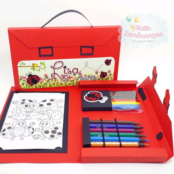Kit Maleta de Colorir