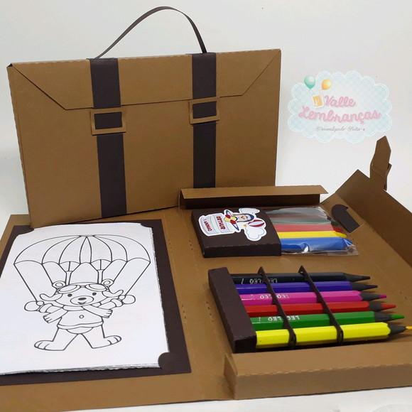 Kit Maleta de Colorir