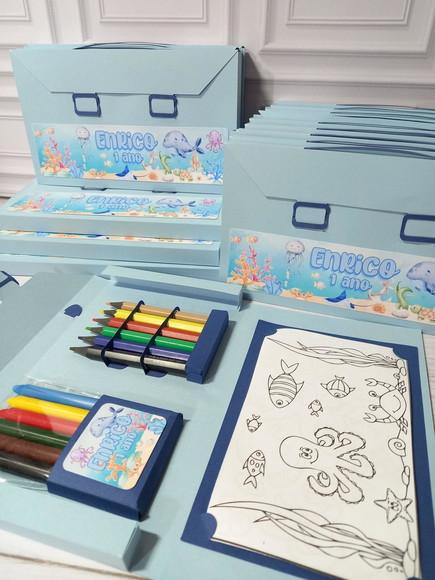 Kit Maletinha de Colorir