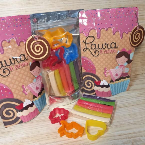 Kit Massinha no Saquinho Zip