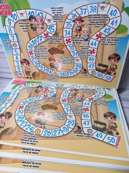 Jogo de Tabuleiro Personalizado