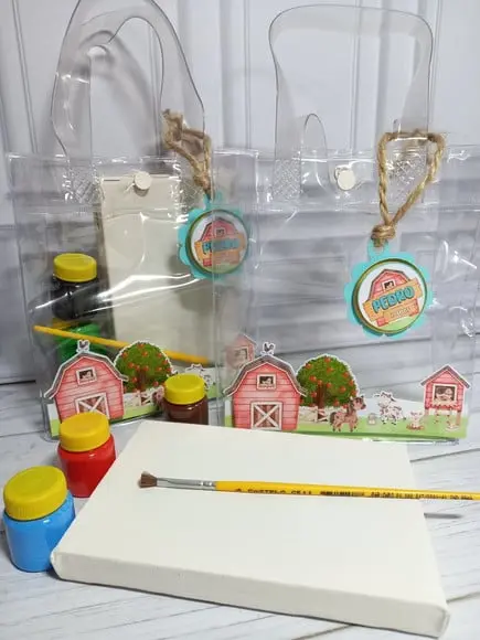 Bag Cristal com Kit Pintura