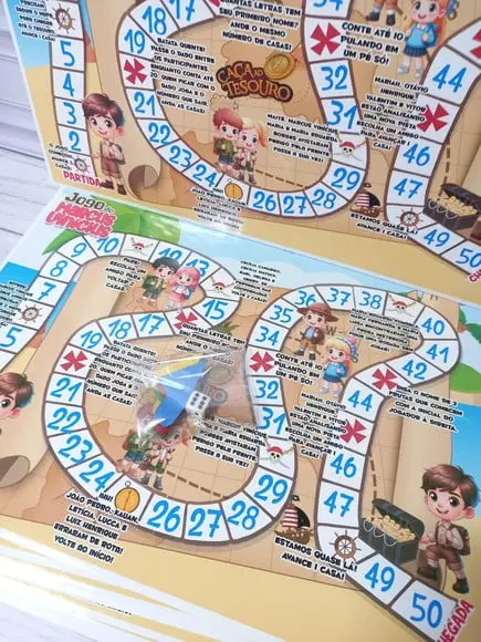 Jogo de Tabuleiro Personalizado