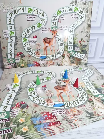 Jogo de Tabuleiro Personalizado