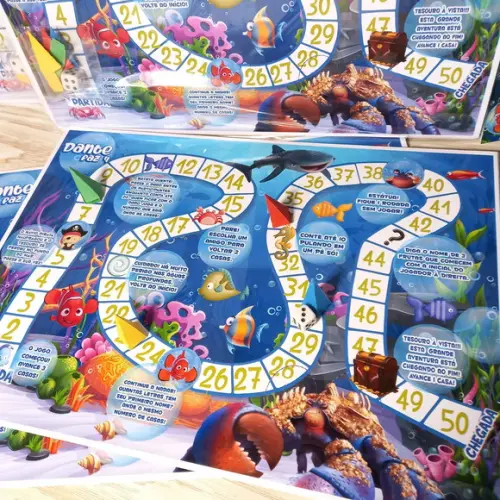 Jogo de Tabuleiro Personalizado