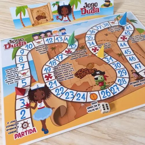 Jogo de Tabuleiro Personalizado