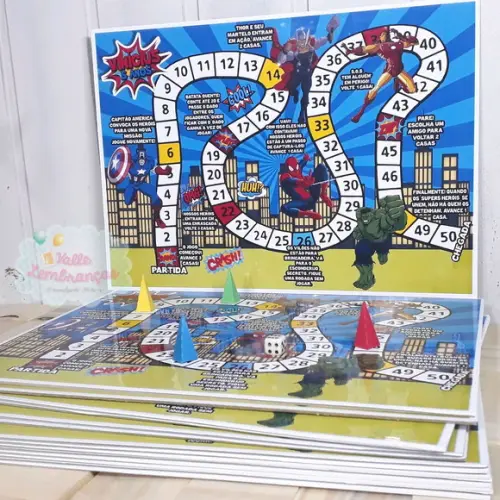 Jogo de Tabuleiro Personalizado