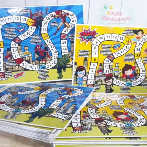Jogo de Tabuleiro Personalizado