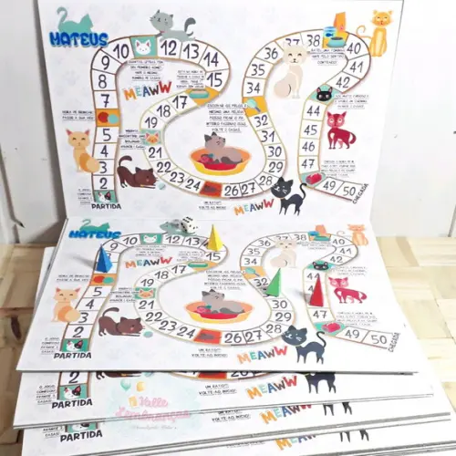 Jogo de Tabuleiro Personalizado