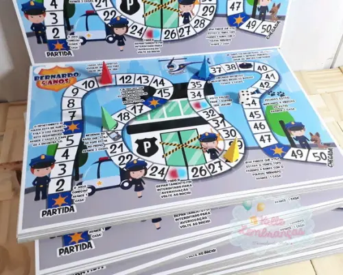 Jogo de Tabuleiro Personalizado