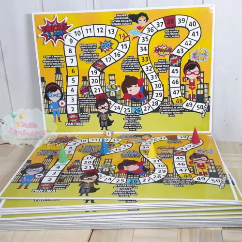 Jogo de Tabuleiro Personalizado