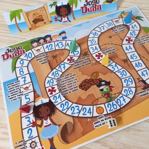 Jogo de Tabuleiro Personalizado