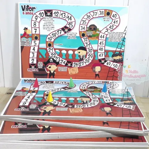 Jogo de Tabuleiro Personalizado