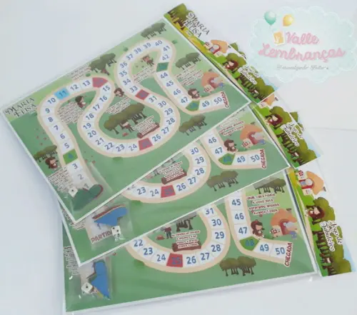 Jogo de Tabuleiro Personalizado