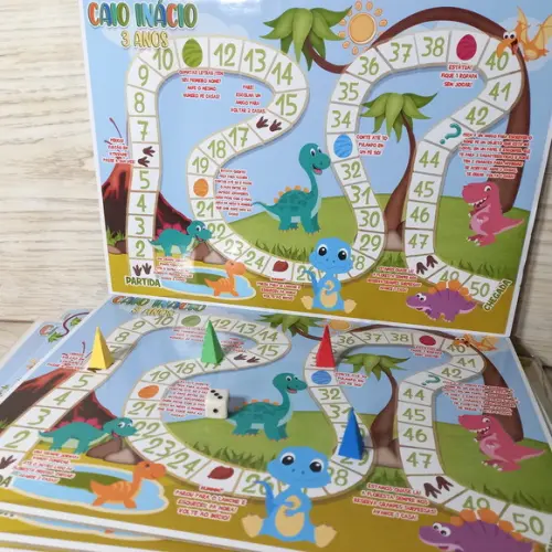 Jogo de Tabuleiro Personalizado