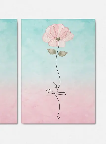 Kit 3 Quadrinhos Paz Amor e Fé 20x28