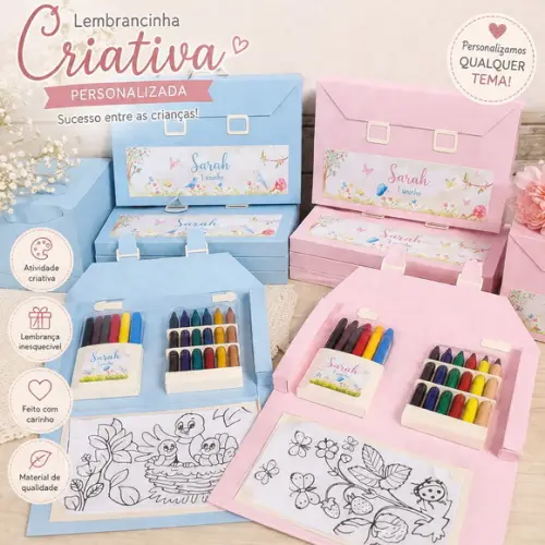 Kit de Colorir Maletinha