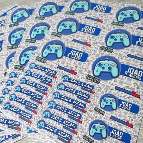 Kit Etiqueta Escolar Personalizada