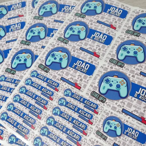 Kit Etiqueta Escolar Personalizada