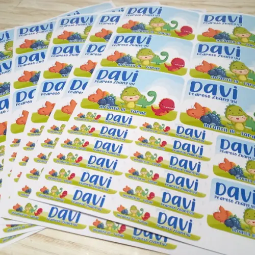 Kit Etiqueta Escolar Personalizada