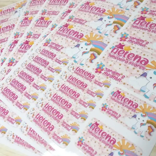 Kit Etiqueta Escolar Personalizada