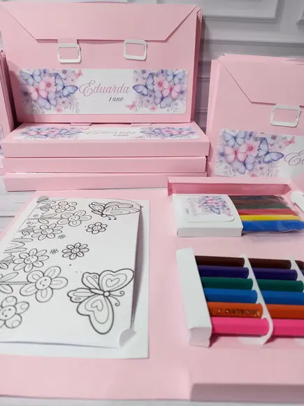 Kit Maleta de Colorir