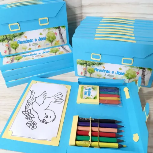Kit Maleta de Colorir