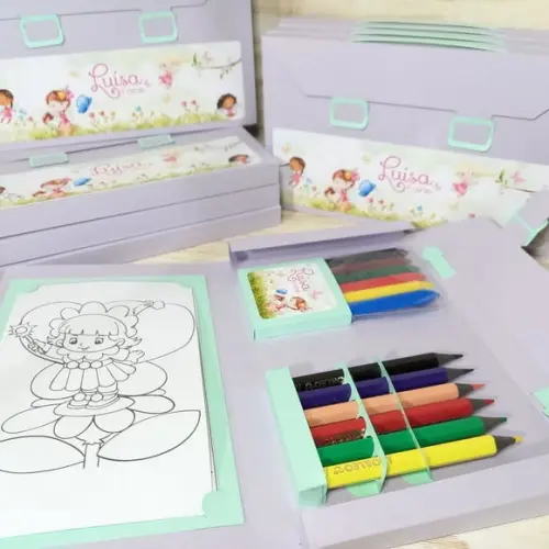Kit Maleta de Colorir