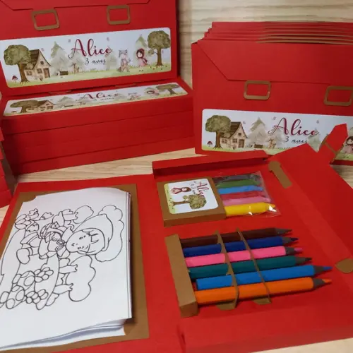 Kit Maleta de Colorir