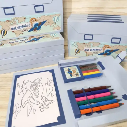 Kit Maleta de Colorir
