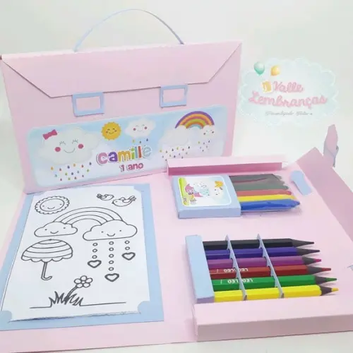 Kit Maleta de Colorir