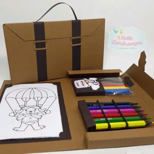 Kit Maleta de Colorir