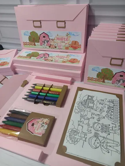 Kit Maletinha de Colorir