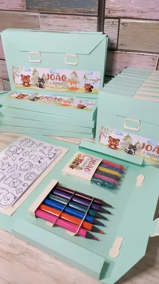 Kit Maletinha de Colorir