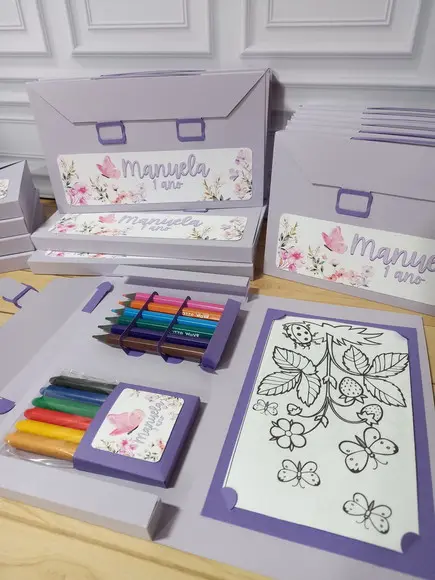 Kit Maletinha de Colorir