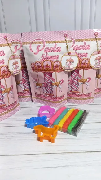 Kit Massinha no Saquinho Zip