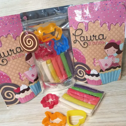 Kit Massinha no Saquinho Zip
