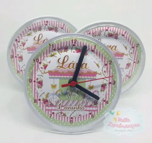 Relógio Personalizado de Mesa/parede