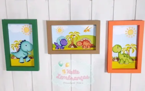Trio de Quadrinhos Temáticos